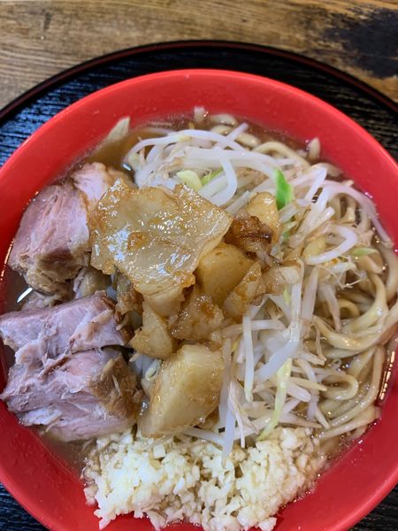 「小ニンニク脂」@ラーメンめじの写真