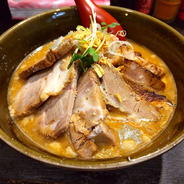「濃厚味噌チャーシュー麺（￥1,150）」@濃厚味噌らーめん ぶるんちょの写真