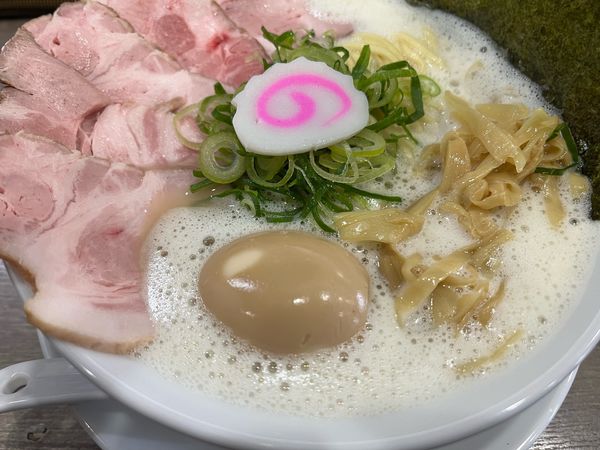 「塩鶏そば（限定）」@鶏そば 啜る 小牧分店の写真