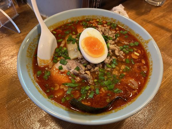 「大辛スタミナラーメン　ニンニクあり」@佐野ラーメン たかのの写真