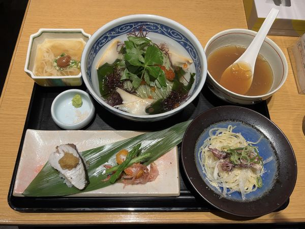 「【寿製麺よしかわ】うみのそば」@#新宿地下ラーメンの写真