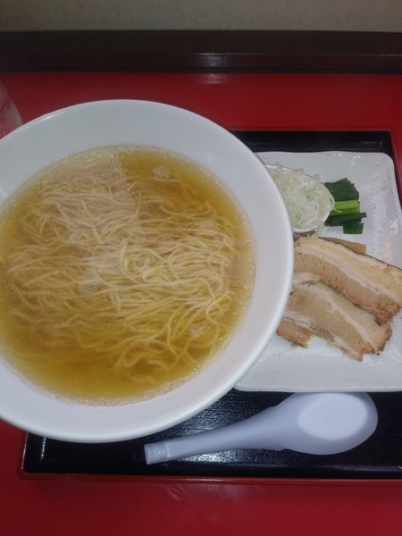 「らーめん(醤油)」@餃子・からあげ・ラーメン 山いちの写真