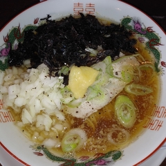 背脂醤油煮干そば NIBO LABO 曲師店の画像