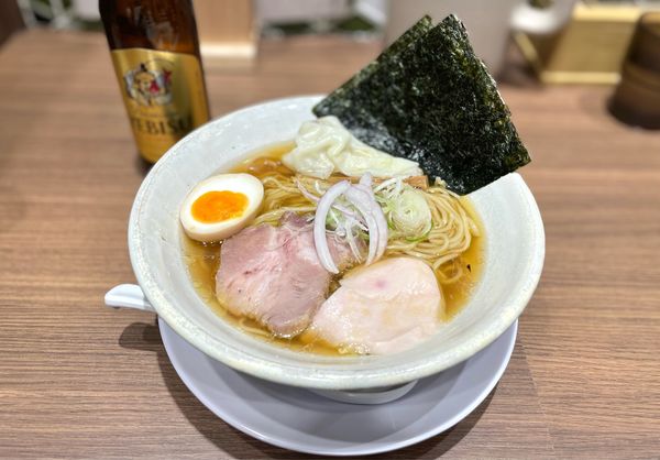 「醤油らあめん¥1210、上トッピング¥330」@Homemade Ramen 麦苗 COREDO室町店の写真