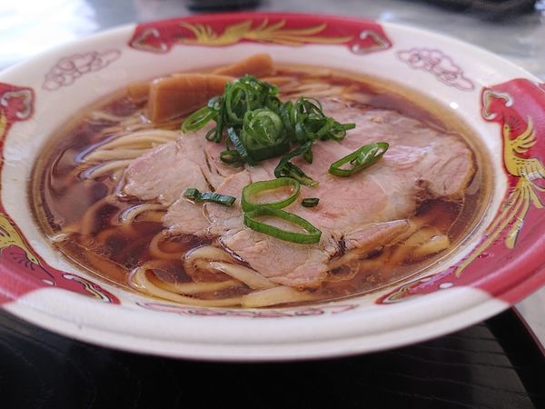 「鶏醤油らぁめん」@麺処 青野 ちちぶ道の駅店の写真
