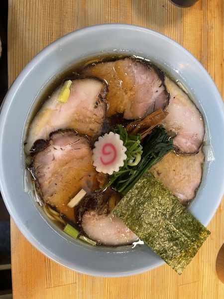 「肉中華そば」@我的中華そば 机上の空論。の写真