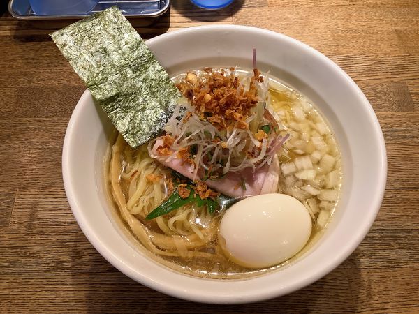 「【限定】冷やし味玉いりこそば +【限定】替玉 2種類」@中華そば 麺壁九年 本店の写真