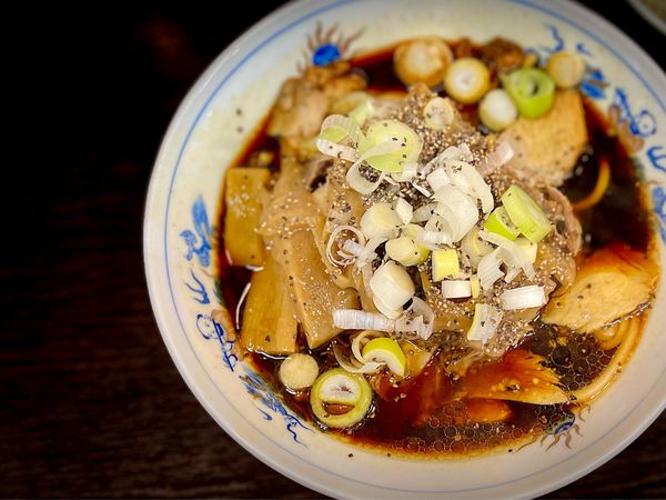 「中華そば+ライス=500円」@西町大喜 西町本店の写真