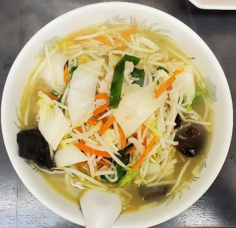 「タンメン(大盛り)」@中華 福吉の写真