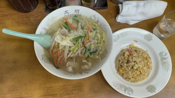 「サービスセット」@中華料理 大明飯店の写真