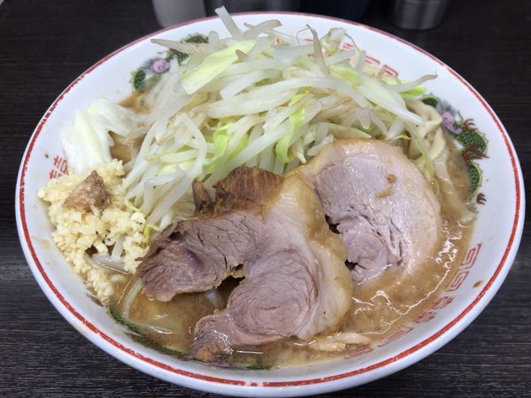 「ラーメン(ニンニク) 900円」@ラーメン二郎 川越店の写真