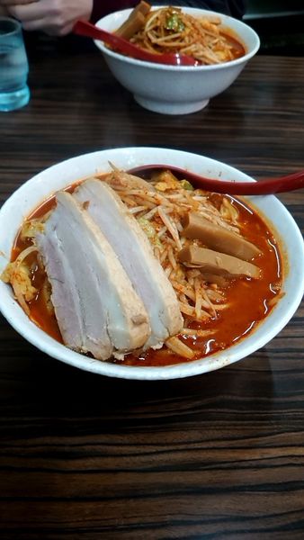 「もりもり野菜番長+チャーシュー追加」@味噌麺処 花道庵の写真