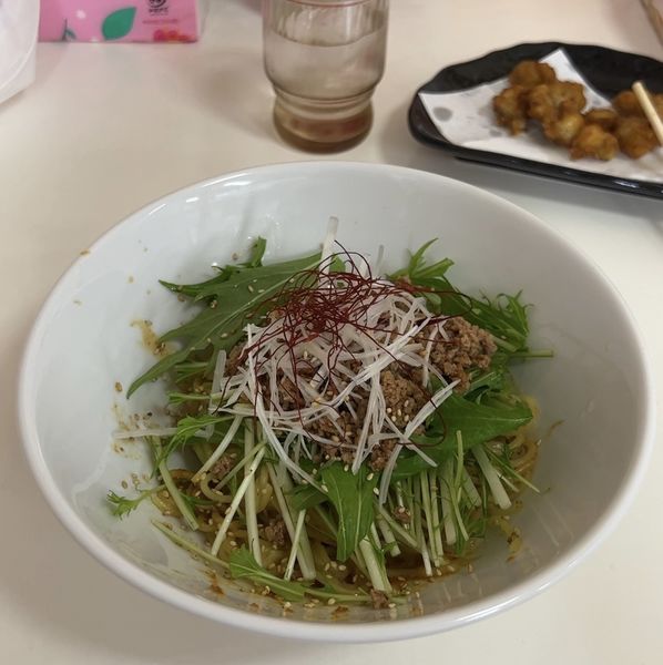 「汁なしタンタン」@ラーメンHOT めん花の写真