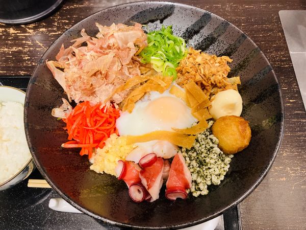 「【限定】Theたこやき＋RTライス」@心温食堂（神）の写真