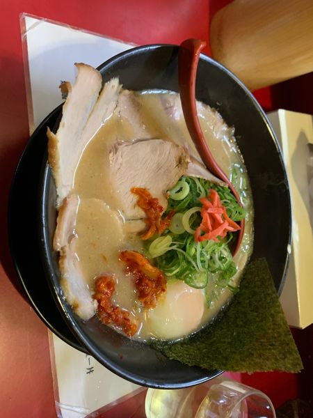「大中ラーメンカタバラロース」@特製ラーメン 大中 伏見店の写真