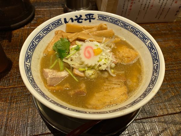 「濃厚白湯肉そば1,200円」@麺処いそ平の写真