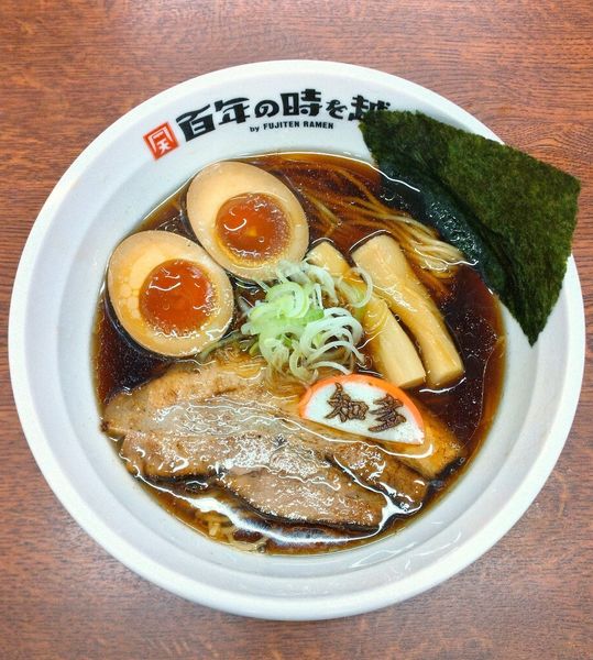 「中華そば 味玉入り 950円」@百年の時を越えての写真