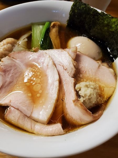 「特性生姜中華（手もみ）」@白河手打中華そば  一番いちばんの写真