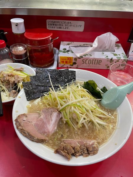 「かいざんラーメン硬め濃いめ」@かいざん 西船橋店の写真