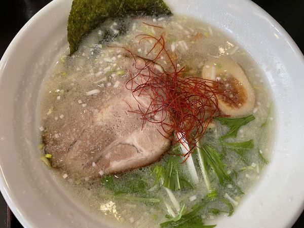 「期間限定:旨塩ラーメン700円」@ラーメン みそ伝 大森店の写真