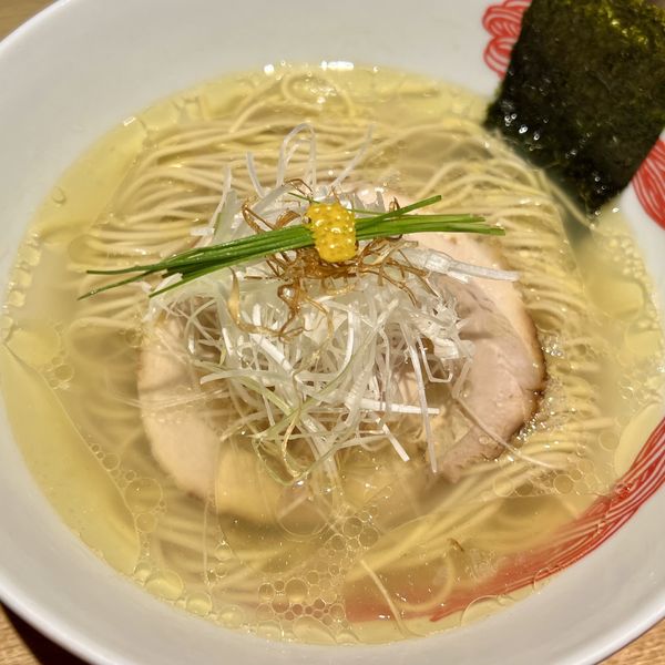 「塩らぁ麺」@NIPPON RAMEN 凛 TOKYOの写真
