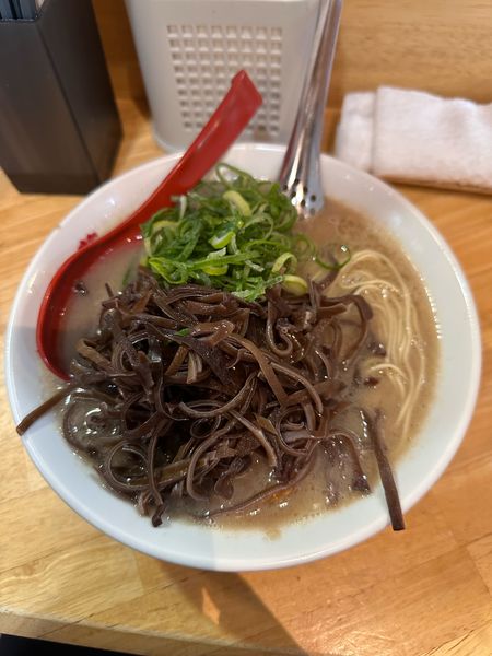 「キクラゲラーメン」@麺や 木蓮の写真
