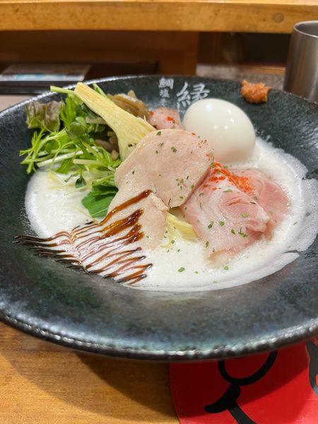 「鯛塩濃厚そば」@鯛塩そば 縁の写真