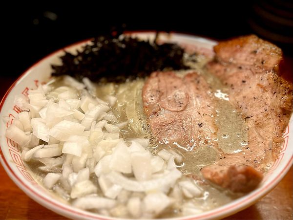 「セメント煮干し 950円」@豚骨らーめん れんの写真