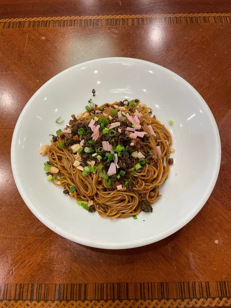 「敦煌特製まぜそば(950円)」@中国重慶料理 敦煌の写真