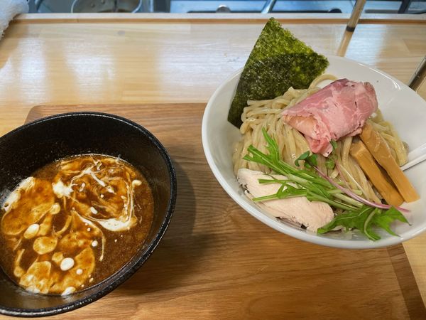 「creamy魚介つけ麺（大盛）」@麺や 響の写真