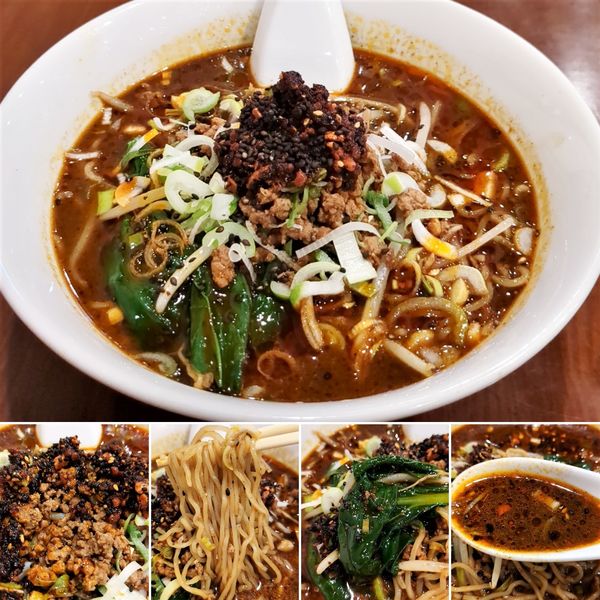 「黒胡麻担々麺　935円」@富貴坊の写真