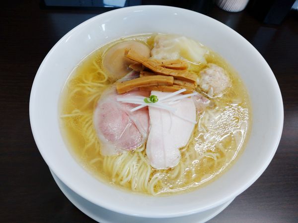 「特製塩そば（1,200円）」@中華そば 裏慶の写真