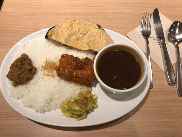 「タンドーリチキンランチ」@デリー 銀座店の写真