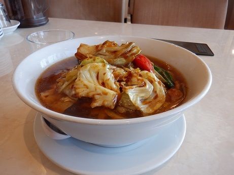 「ホイコーロウラーメン」@餃子伝説 小田原店の写真