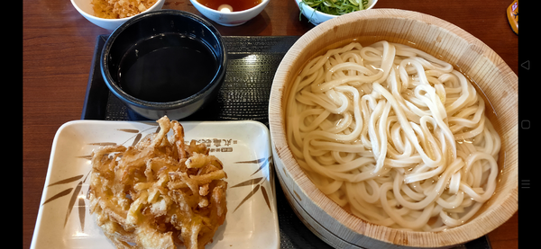 「釜揚げうどん」@丸亀製麺 高崎店の写真