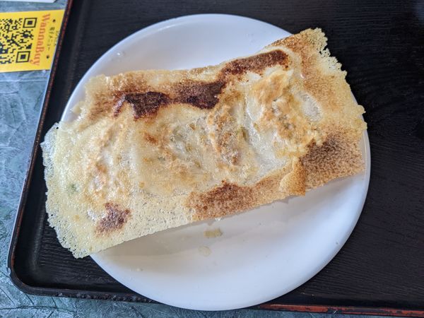 「D.野菜湯麺＋焼き餃子：750円」@食神餃子王の写真