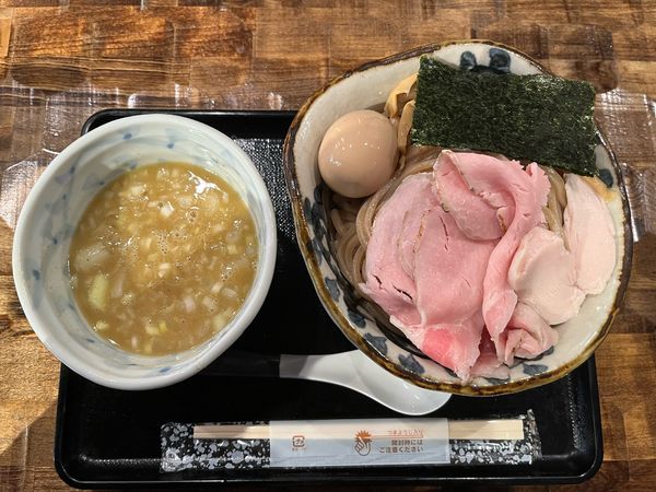 「龍介つけ蕎麦（大）」@特級鶏蕎麦 龍介 PLAY atre TSUCHIURA店の写真