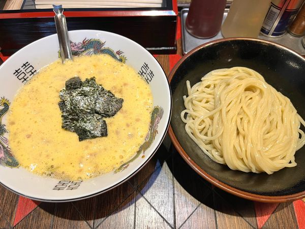 「納豆つけ麺」@オールドラーメンショップ 逆流の写真
