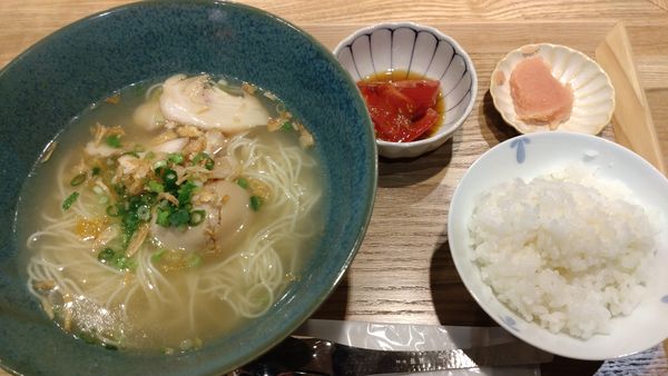 「(ランチ)親子 鶏らーめん 1100円」@焼鳥さむしんの写真