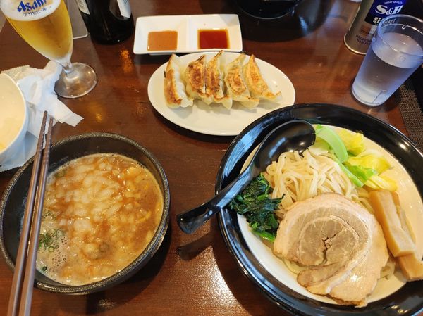 「醤油つけ麺」@鶏白湯らーめん 叶の写真