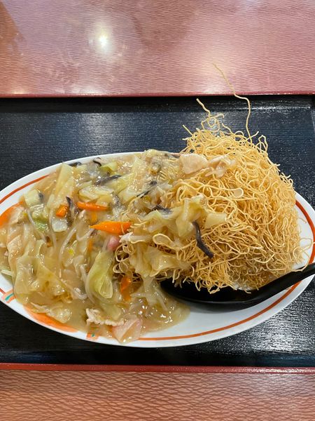 「長崎皿うどん」@長崎ちゃんぽん食堂の写真