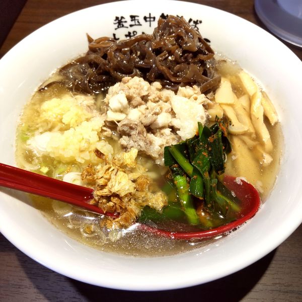 「中華そば（￥770）」@釜玉中華そば ナポレオン軒 東急蒲田店の写真