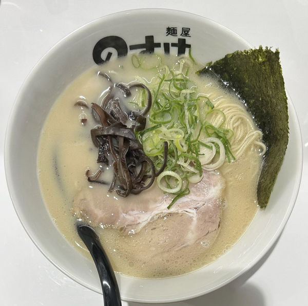 「らーめん白」@麺屋のすけ 登戸店の写真