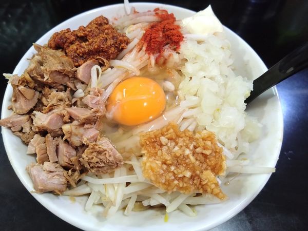 「まぜそば」@一麺惚 守護神の写真