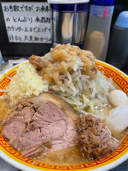 「ラーメン　少なめ」@えどもんどの写真