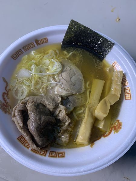 「【豆天狗】飛騨高山 濃厚醤油ラーメン 飛騨牛シングル」@大つけ麺博 Presents     帰ってきた最強ラーメン祭の写真