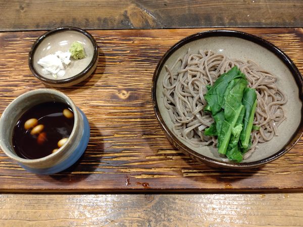 「【朝そば】もり　５００円」@亀戸・養生料理 高のの写真
