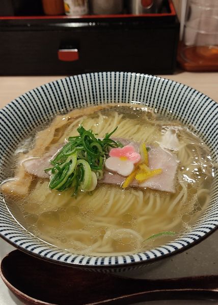 「鯛塩らぁ麺」@鯛塩そば 灯花 池袋東武店の写真