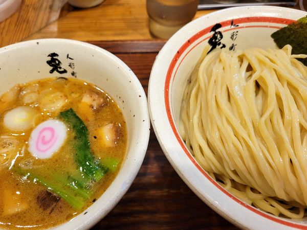 「つけ麺大盛」@人形町 兎屋の写真