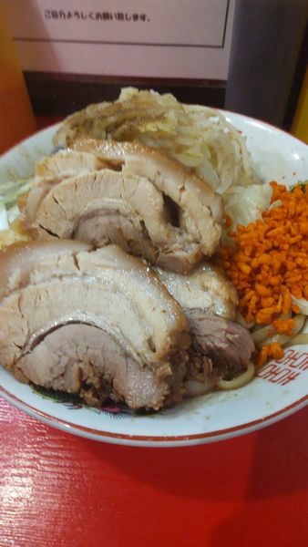 「まぜそば」@ラーメン鷹の目 北千住店の写真